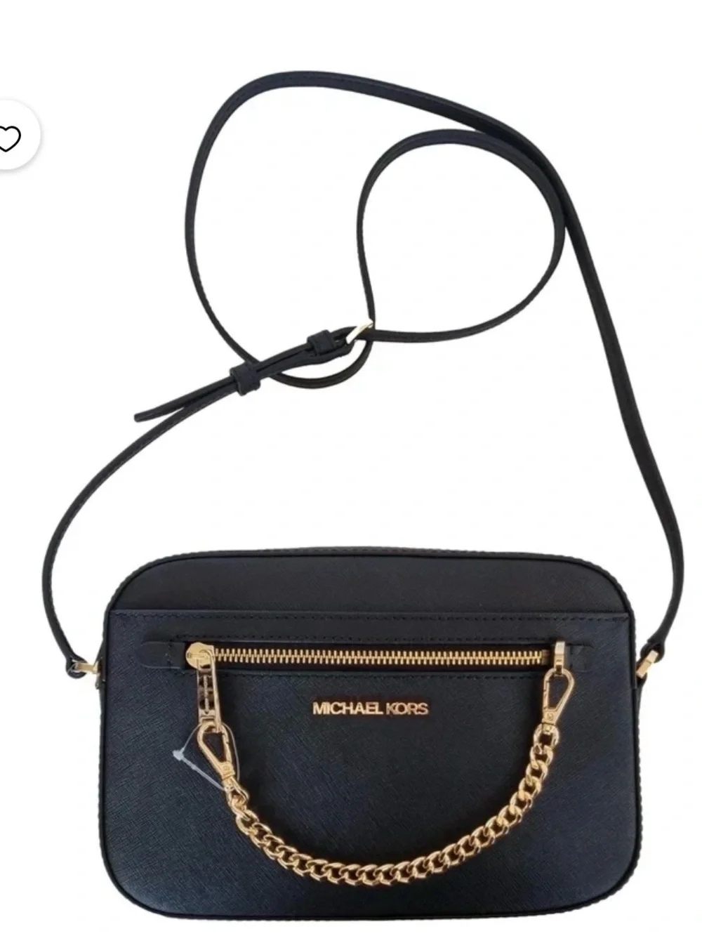 Michael Kors Jet Set Large Leather Crossbody – NWT – $110